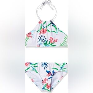 NWT SIZE 10 Kanu Surf Girls Mahina Beach Sport Halter Bikini 2-Piece Swimsuit
